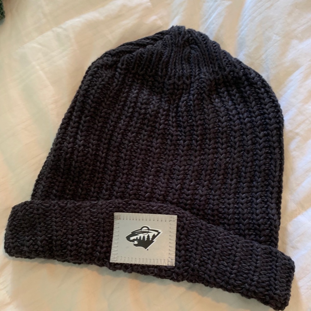 Love your melon Minnesota wild nhl beanie